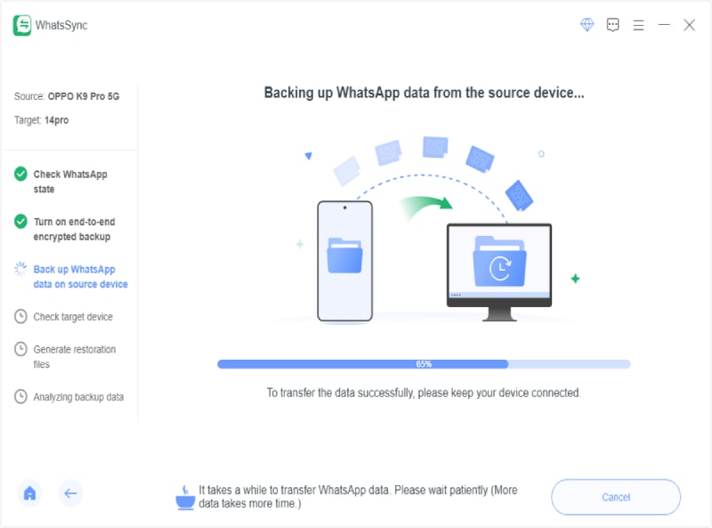 Transferência de Android para iOS