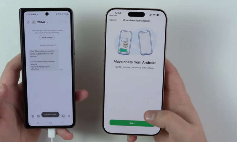 Restaurar dados do WhatsApp em um novo iPhone