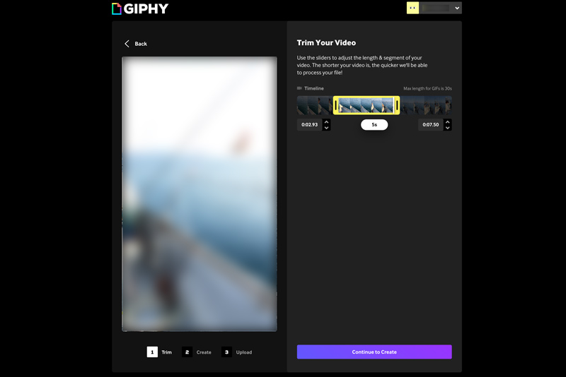 Giphy Gif Maker Cortar Vídeo