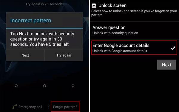 Dica de login do Google para telefone Samsung
