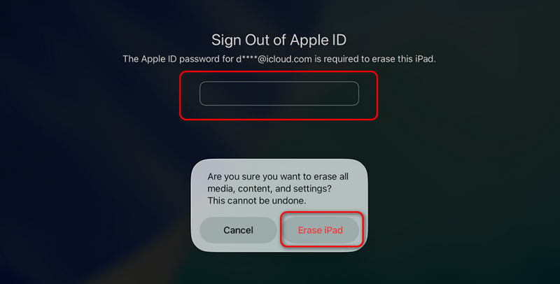 Sign Out Apple Id And Reset Ipad