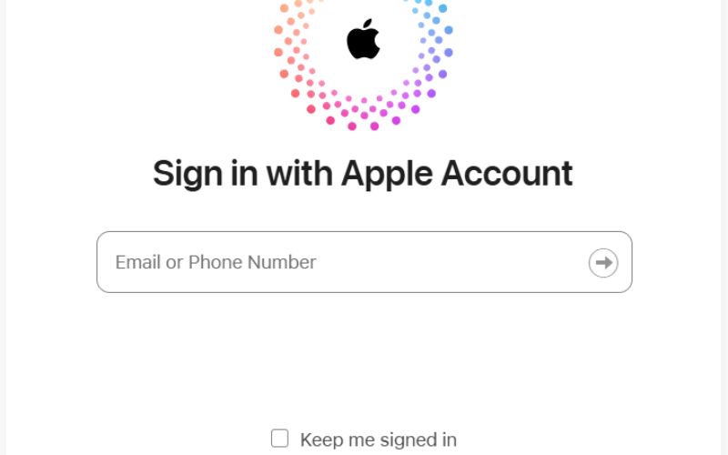 Entrar com o ID Apple