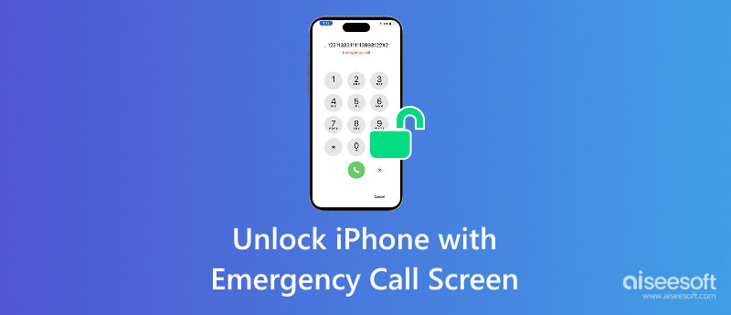 Desbloqueie o iPhone com a tela de chamada de emergência
