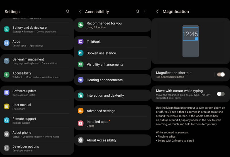Ampliação Android