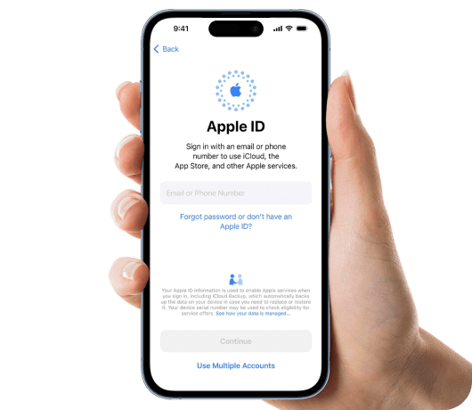 Remova o ID Apple com o iKnockin