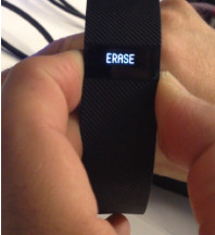 Reiniciar o Fitbit