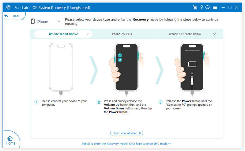 Recuperação do Sistema iOS