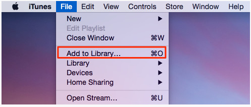 Adicionar músicas ao iTunes