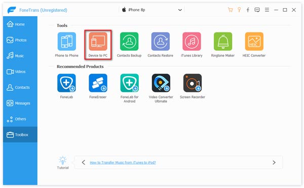 Faça backup de todos os dados