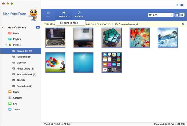 Exportar para Mac