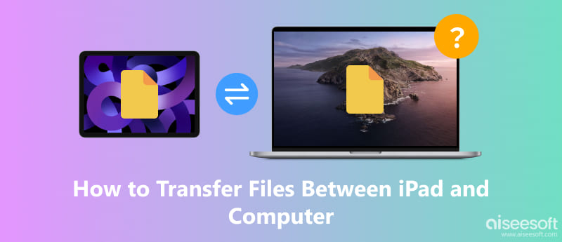 Como transferir arquivos entre iPad e computador