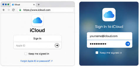 Acesse o iCloud.com