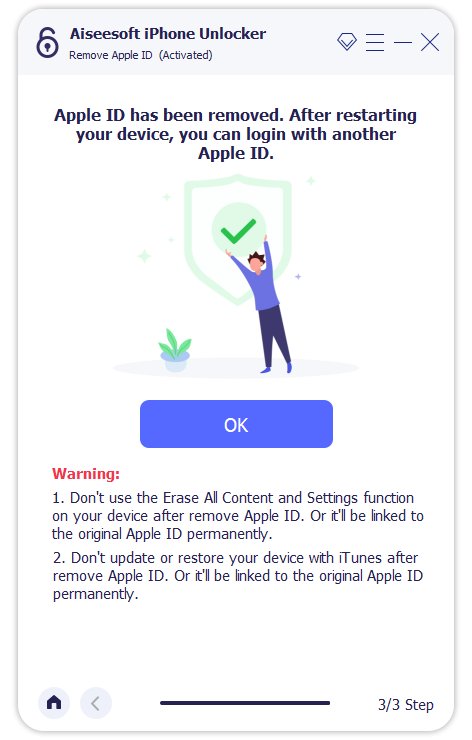 Remover ID Apple e conta iCloud