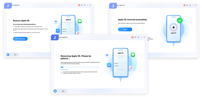 Remover ID Apple