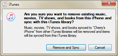 Remover música existente