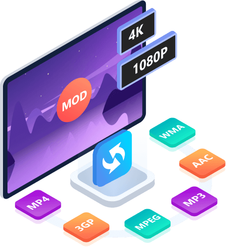 Converter mod para outros formatos