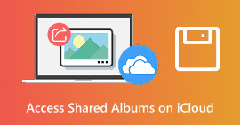 Acesse álbuns compartilhados no iCloud