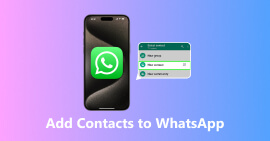 Adicionar contatos ao WhatsApp