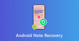Recuperação de notas do Android