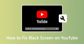 YouTube com tela preta
