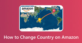 Alterar país na Amazon