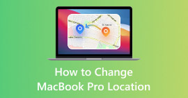 Alterar localização do Macbook Pro