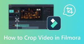 Recortar vídeo no Filmora
