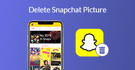 Excluir foto do Snapchat