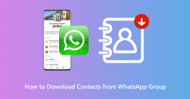 Baixar contatos de grupos do WhatsApp