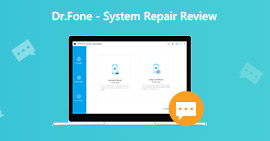 Revisão do reparo do sistema Dr Fone