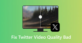 Corrigir problemas de qualidade de vídeo no Twitter