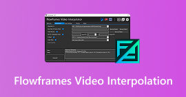 Interpolação de vídeo Flowframes