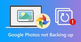 Google Fotos não está fazendo backup