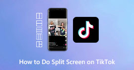 Como fazer tela dividida no TikTok