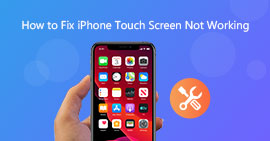 Corrigir tela de toque do iPhone não funciona