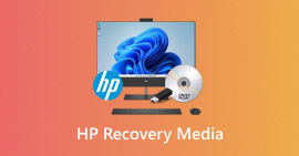 Mídia de recuperação HP