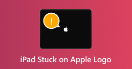 iPad preso no logotipo da Apple
