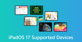 Lista de dispositivos compatíveis com iPadOS 17