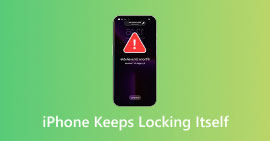 Meu iPhone continua bloqueando sozinho.