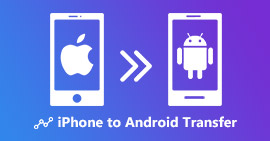 Transferência de iPhone para Android