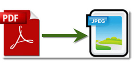 Como converter imagens PDF em JPG