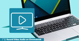 Grave vídeo e áudio no Chromebook
