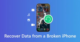 Recuperar dados de um iPhone quebrado