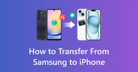 Transferência de iPhone Samsung