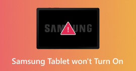 Tablet Samsung não liga