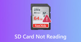 Cartão SD não está lendo