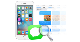Pesquisar mensagens de texto do iPhone