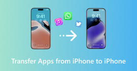 Transferir aplicativos de um iPhone para outro