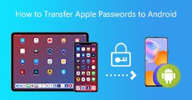 Transferir senhas do iPhone para o Android S