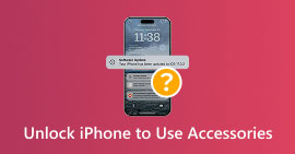 Desbloqueie o iPhone para usar acessórios